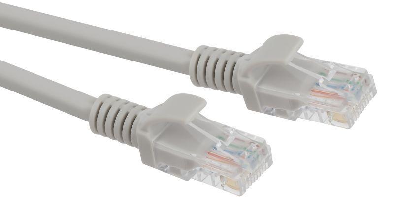 Патч корд U/UTP кат.5e CU PC-2U 2м сер. Эра Б0051411